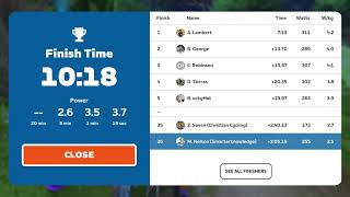 Zwift - Race: Zwift Insider Tiny Race (1,2,3,4) || Using Racing Score (D Zone 3) 260-400