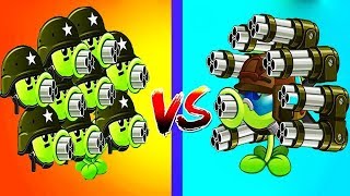 Plants vs Zombies Hack - Amazing Max Gatling Pea vs Gatling Pea Mod vs Zombies