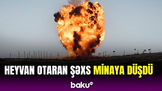 Son dəqiqə | Tərtərdə güclü mina partlayışı oldu