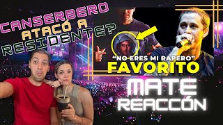 MATE-REACCIÓN a "Este fue el día que CANSERBERO le "TIRÓ" a RESIDENTE  🔥"  | Flor y Mati Reaccionan