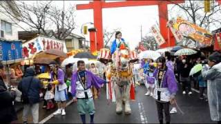 鹿児島神宮２０１１初午祭 鈴かけ馬踊り