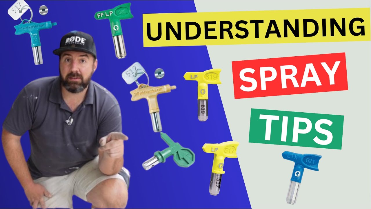 Spray Tips Explained Airless Sprayer Tips For Beginners Youtube
