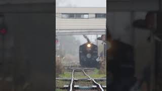 S323_【SL C1266　真岡鐡道 真岡駅】C12 type steam locomotive No. 66.　C12形蒸気機関車66号機川俣号が今日も元気に汽笛を鳴らして走っていました。