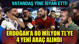 Erdoğan 80 milyon TL'ye 4 yeni araç aldı, vatandaş isyan etti!