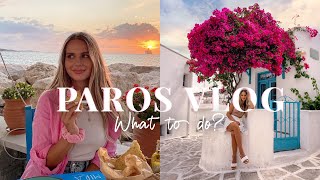 PAROS GREECE TRAVEL VLOG | What to do?