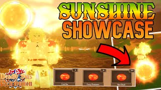 NEW SUNSHINE REWORK SHOWCASE IN DEADLY SINS RETRIBUTION