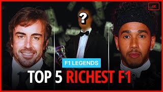 Top 5 Richest F1 Drivers | You Won’t Believe Nº1