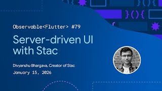 Server-driven UI with Stac | Observable Flutter #79