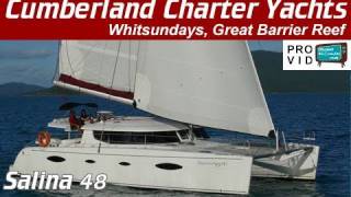 Whitsunday bareboats Whitsundays Salina 48 Serengeti Sailing Catamaran