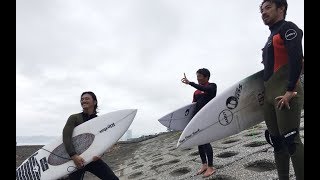 小川直久\u0026幸男、脇祐史の雨の日鴨川ニューボードセッション！