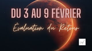 Semaine du 3 au 9 février * Évaluation du Retour * Tous les signes * Guidance Générale