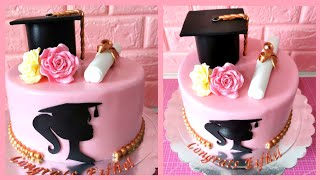 Graduation Cake | How to make Graduation Cake | Mami Glai Cakes