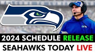 Seattle Seahawks 2024 Schedule LIVE - News, Instant Reaction & Analysis | 2024 NFL Schedule Release
