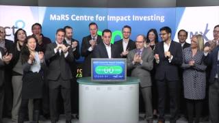 MaRS Centre for Impact Investment opens Toronto Stock Exchange, November 30, 2015