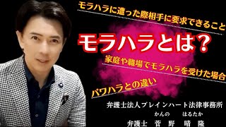 【モラハラとは？】　#菅野晴隆