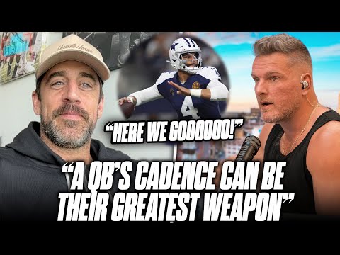 Aaron Rodgers Breaks Down Why QBs Have Different Cadences & How They Can Be Game Changers