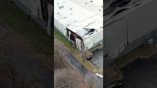 Aerials show aftermath of plant explosion in Ypsilanti