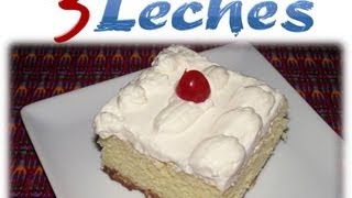 Receta Pastel 3 Leches