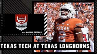 Texas Tech Red Raiders at Texas Longhorns |  Game Highlights