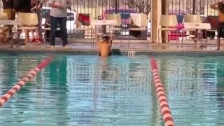 Evan backstroke 25m