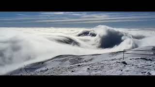 Hypnotizing View! Sea of Cloud Captured from Plomb du Cantal, France