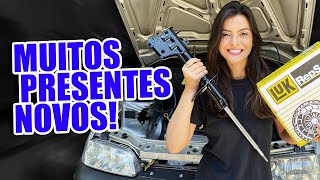 MAIS PRESENTES PARA O FIAT PALIO 🎁 E INÍCIO DAS MANUTENÇÕES PESADAS!! 💪