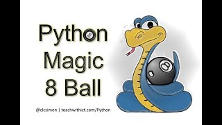 Magic 8 ball program using Lists - Python
