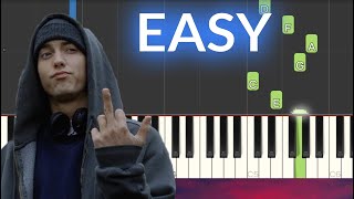 Eminem - Lose Yourself EASY Piano Tutorial