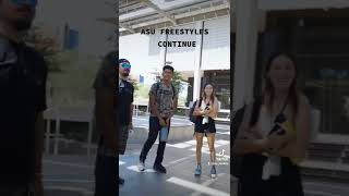 Asu Freestyles Continue press play for entertainment