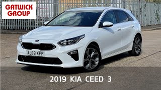 2019 Kia Ceed 3 1.4l Petrol Manual Hatchback For Sale | Gatwick Kia, Crawley