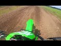 spinning some laps of bwl mx on the 2022 kx85