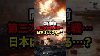 開戦直前！第三次世界大戦…日本はどうなる…？　#海外の反応  #日本