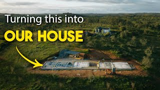 Amazing Way to Heat Up and Insulate a House 100% FREE | Building Off Grid House