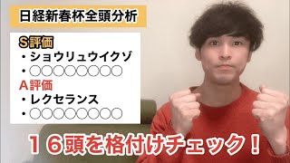 【日経新春杯】６億円ホース・アドマイヤビルゴの評価は？全16頭にＳ-Ｃランクで細かすぎる分析を敢行！