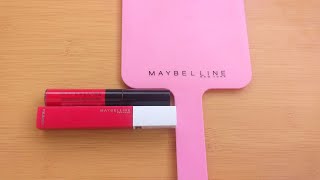 Maybelline Super Stay Matte Ink 20 Pioneer VS Maybelline Sensational Liquid Matte 03 Flush It Red