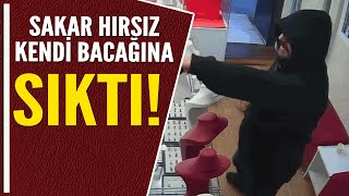 SAKAR HIRSIZ KENDİ BACAĞINA SIKTI!