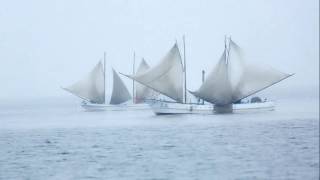 Utase Fishing Boats in Notsuke Bay　野付湾の打瀬船