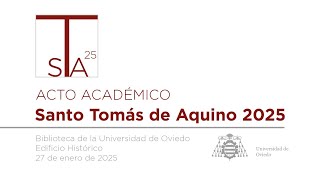 Acto Académico Santo Tomás de Aquino 2025