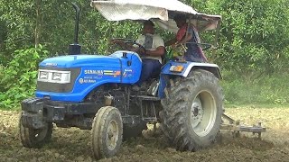 Brand New Indian Most Sonalika tractor in village শক্তিশালী সোনালিকা ট্রাক্টর Made in india