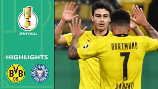5-0! BVB storm into the final | Borussia Dortmund vs. Kiel 5-0 | Highlights | DFB-Pokal Semi Finals