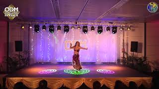 Mimi Sokolova at ODM festival Spain 2019 dancing  Baed Anak