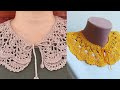 TOP 50 ELEGANT ATTRACTIVE BEAUTIFUL EASY TRENDY CROCHET NECKLINE FREE PATTERN DIY