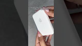 COMPREI O CARREGADOR PORTÁTIL DA APPLE NA SHOPEE 😳 link no comentário fixado