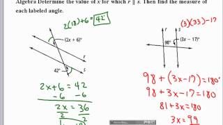 3-3 Proving Lines Parallel More Application
