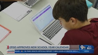 EPISD approves new calendar for upcoming school year