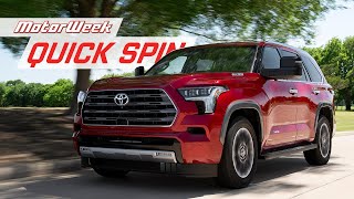 2023 Toyota Sequoia | MotorWeek Quick Spin