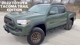 What's different about the 2022 Toyota Tacoma Trail Edition!