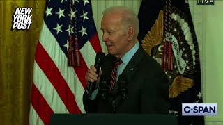 Biden makes ice cream joke in first statement since Nashville shooting | New York Post