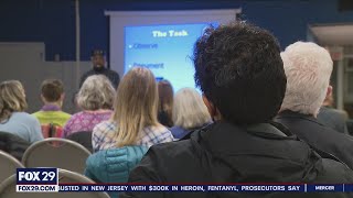 Philadelphia community forms neighborhood watch in response to crime, violence