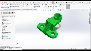 SOLIDWORKS 3D ÇİZİM ÖRNEK 1